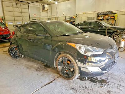 Czwarte zdjęcie samochodu z boku: 2014 HYUNDAI VELOSTER VIN:KMHTC6ADXEU198932 - miniatura