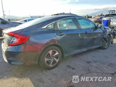 Trzecie zdjęcie samochodu z tyłu: 2020 HONDA CIVIC LX VIN:2HGFC2F69LH523429 - miniatura