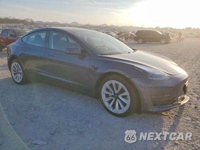 Czwarte zdjęcie samochodu z boku: 2023 TESLA MODEL 3 VIN:5YJ3E1EA0PF402098 - miniatura
