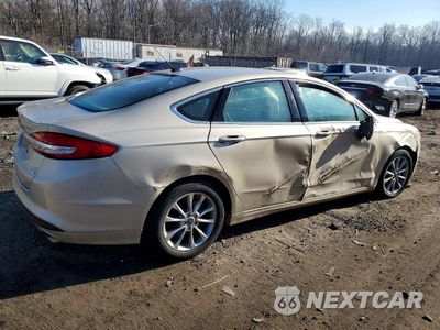 Trzecie zdjęcie samochodu z tyłu: 2017 FORD FUSION SE VIN:3FA6P0HD0HR365910 - miniatura