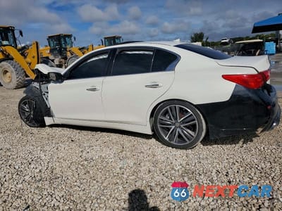 Drugie zdjęcie samochodu z przodu: 2015 INFINITI Q50 BASE VIN:JN1BV7AR7FM395606 - miniatura
