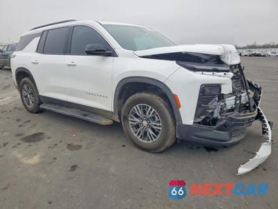 Czwarte zdjęcie samochodu z boku: 2025 CHEVROLET TRAVERSE LT VIN:1GNERGRS5SJ207593 - miniatura