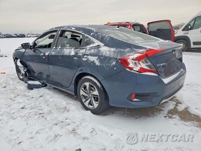 Drugie zdjęcie samochodu z przodu: 2020 HONDA CIVIC LX VIN:2HGFC2F64LH600658 - miniatura