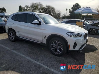 Czwarte zdjęcie samochodu z boku: 2023 BMW X3 SDRIVE30I VIN:5UX43DP05P9P16533 - miniatura