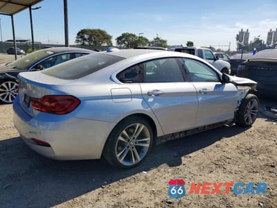 Trzecie zdjęcie samochodu z tyłu: 2019 BMW 430I GRAN COUPE VIN:WBA4J1C52KBM13392 - miniatura