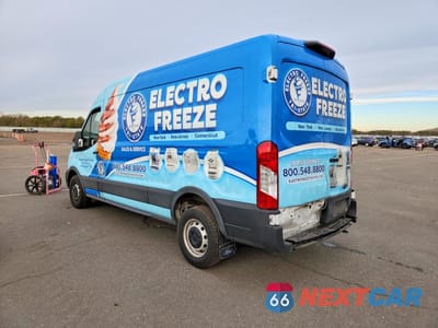 Drugie zdjęcie samochodu z przodu: 2023 FORD TRANSIT 250 DELIVERY VAN VIN:1FTBR1C85PKC03745 - miniatura