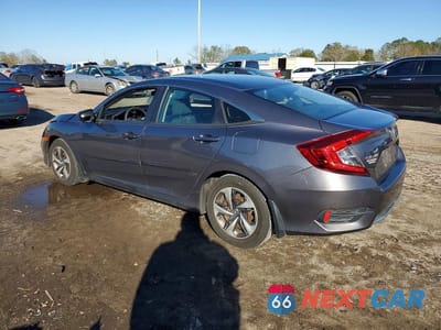 Drugie zdjęcie samochodu z przodu: 2019 HONDA CIVIC LX VIN:19XFC2F61KE048173 - miniatura