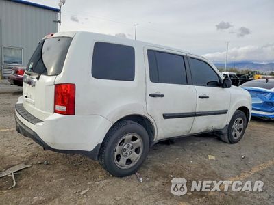 Trzecie zdjęcie samochodu z tyłu: 2012 HONDA PILOT LX VIN:5FNYF3H28CB017630 - miniatura