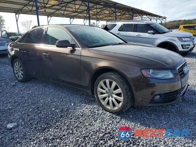 Czwarte zdjęcie samochodu z boku: 2011 AUDI A4 PREMIUM PLUS VIN:WAUEFAFL8BN054502 - miniatura