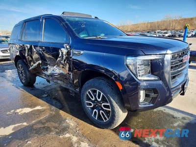 Czwarte zdjęcie samochodu z boku: 2023 GMC YUKON AT4 VIN:1GKS2CKD6PR386292 - miniatura