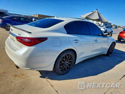 Trzecie zdjęcie samochodu z tyłu: 2018 INFINITI Q50 LUXE VIN:JN1EV7AP2JM356927 - miniatura