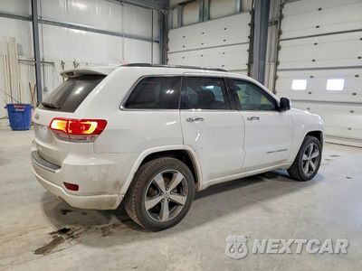 Trzecie zdjęcie samochodu z tyłu: 2015 JEEP GRAND CHEROKEE OVERLAND VIN:1C4RJECG9FC713965 - miniatura