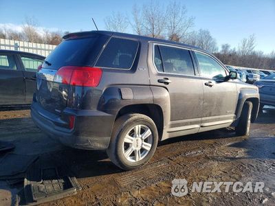 Trzecie zdjęcie samochodu z tyłu: 2016 GMC TERRAIN SLE VIN:2GKFLSEK5G6190178 - miniatura