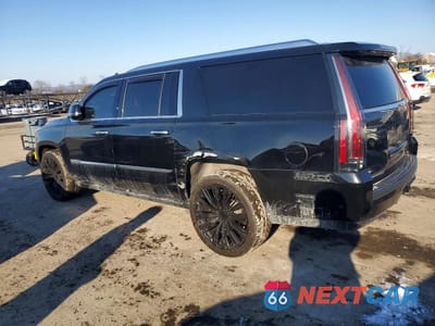 Drugie zdjęcie samochodu z przodu: 2019 CADILLAC ESCALADE ESV PLATINUM VIN:1GYS4KKJ9KR341601 - miniatura