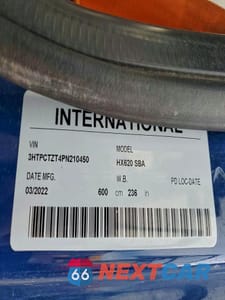 Zdjęcie 10 z 10 samochodu: 2023 INTERNATIONAL HX620 READY MIX TRUCK VIN:3HTPCTZT4PN210450 - miniatura