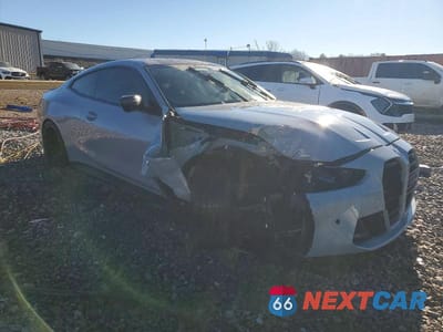 Czwarte zdjęcie samochodu z boku: 2021 BMW M4 COMPETITION VIN:WBS33AZ07MCG54782 - miniatura