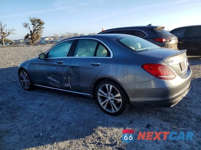 Drugie zdjęcie samochodu z przodu: 2017 MERCEDES-BENZ C 300 VIN:WDDWF4JB3HR220570 - miniatura