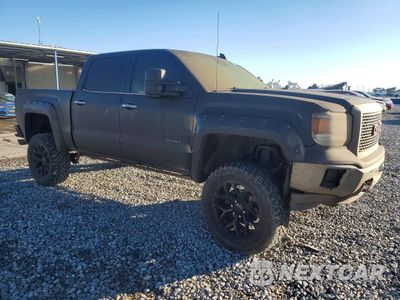 Czwarte zdjęcie samochodu z boku: 2015 GMC SIERRA K1500 SLT VIN:3GTU2VEC2FG442925 - miniatura