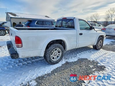 Trzecie zdjęcie samochodu z tyłu: 2004 DODGE DAKOTA SXT VIN:1D7FL16K64S559844 - miniatura