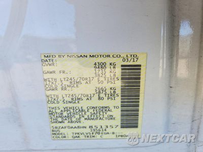 Zdjęcie 13 z 13 samochodu: 2017 NISSAN NV 3500 S VIN:5BZAF0AA8HN851357 - miniatura