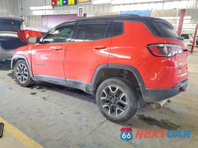 Drugie zdjęcie samochodu z przodu: 2020 JEEP COMPASS TRAILHAWK VIN:3C4NJDDB7LT132086 - miniatura