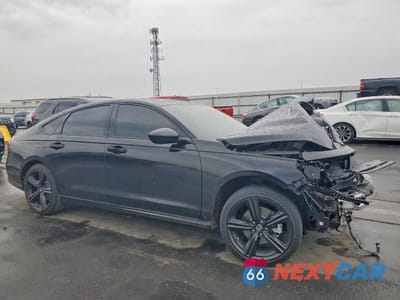 Czwarte zdjęcie samochodu z boku: 2025 HONDA ACCORD HYBRID SPORT-L VIN:1HGCY2F77SA083950 - miniatura