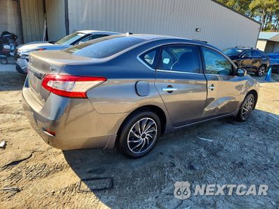 Trzecie zdjęcie samochodu z tyłu: 2015 NISSAN SENTRA S VIN:3N1AB7AP6FL672758 - miniatura