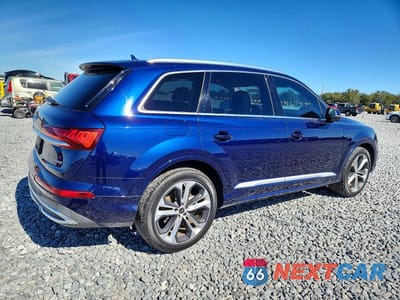Trzecie zdjęcie samochodu z tyłu: 2022 AUDI Q7 PREMIUM PLUS VIN:WA1LXBF73ND014915 - miniatura
