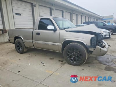 Czwarte zdjęcie samochodu z boku: 2001 GMC NEW SIERRA C1500 VIN:1GTEC14V41Z284237 - miniatura
