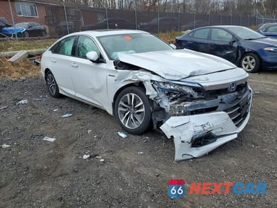 Czwarte zdjęcie samochodu z boku: 2021 HONDA ACCORD HYBRID EX VIN:1HGCV3F4XMA001796 - miniatura