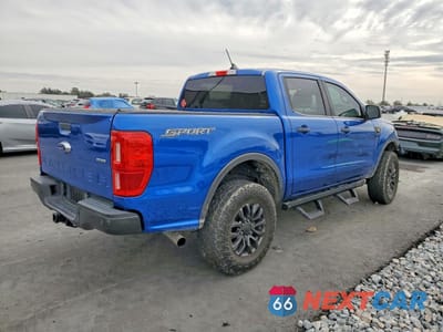 Trzecie zdjęcie samochodu z tyłu: 2019 FORD RANGER XL VIN:1FTER4EH4KLA85251 - miniatura