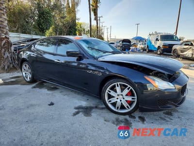 Czwarte zdjęcie samochodu z boku: 2014 MASERATI QUATTROPORTE S VIN:ZAM56RRA2E1110212 - miniatura