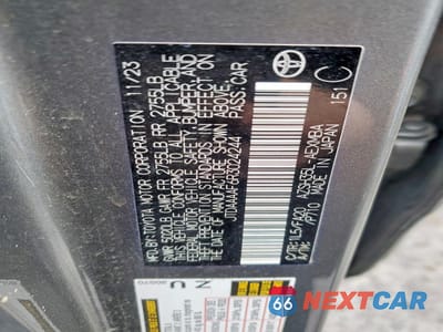 Zdjęcie 12 z 12 samochodu: 2024 TOYOTA CROWN XLE VIN:JTDAAAAF6R3024244 - miniatura