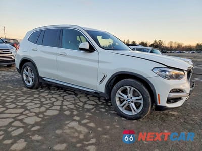 Czwarte zdjęcie samochodu z boku: 2021 BMW X3 XDRIVE30I VIN:5UXTY5C08M9E30506 - miniatura