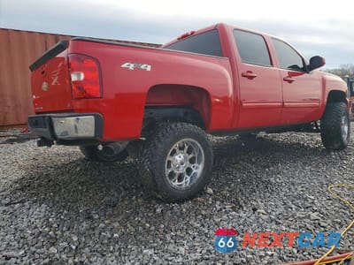 Trzecie zdjęcie samochodu z tyłu: 2010 CHEVROLET SILVERADO K1500 LS VIN:3GCRKREA5AG218164 - miniatura