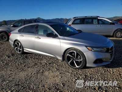 Czwarte zdjęcie samochodu z boku: 2022 HONDA ACCORD VIN:1HGCV2F39NA004529 - miniatura
