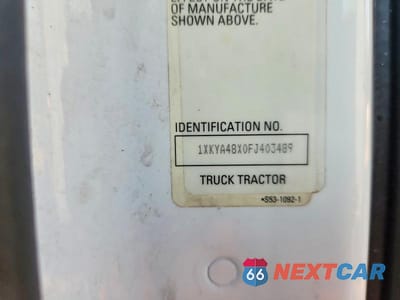 Zdjęcie 10 z 10 samochodu: 2015 KENWORTH CONSTRUCTION T680 VIN:1XKYA48X0FJ403489 - miniatura