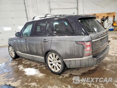 Drugie zdjęcie samochodu z przodu: 2016 LAND ROVER RANGE ROVER SUPERCHARGED VIN:SALGS2EF4GA263350 - miniatura