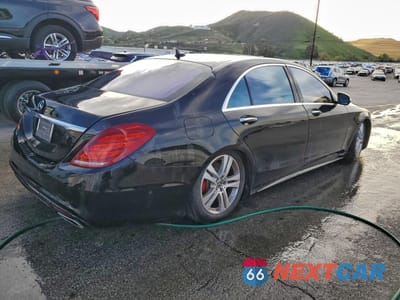Trzecie zdjęcie samochodu z tyłu: 2014 MERCEDES-BENZ S 550 VIN:WDDUG8CB1EA017647 - miniatura