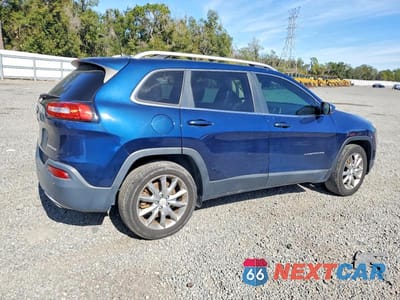 Trzecie zdjęcie samochodu z tyłu: 2018 JEEP CHEROKEE LIMITED VIN:1C4PJLDX3JD557631 - miniatura
