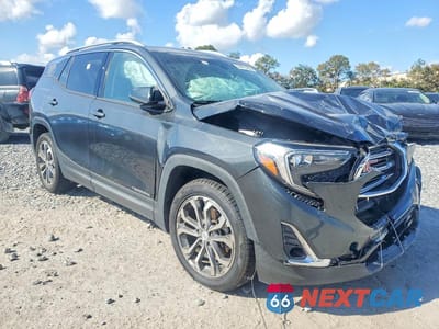 Czwarte zdjęcie samochodu z boku: 2018 GMC TERRAIN SLT VIN:3GKALPEX6JL201596 - miniatura
