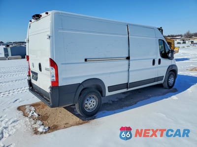 Trzecie zdjęcie samochodu z tyłu: 2023 RAM PROMASTER 2500 DELIVERY VAN VIN:3C6LRVDG6PE598501 - miniatura