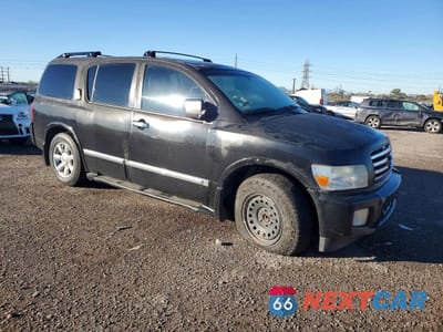 Czwarte zdjęcie samochodu z boku: 2006 INFINITI QX56 VIN:5N3AA08A96N814337 - miniatura