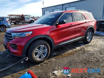 2021 FORD EXPLORER XLT 1FMSK8DH0MGB68182 - główne zdjęcie licytacji z USA - miniatura