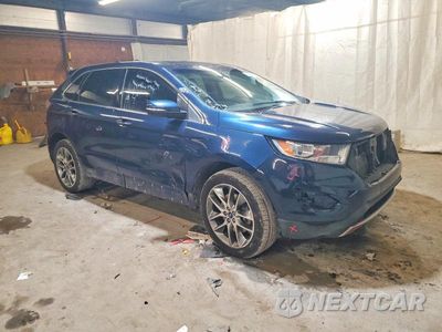 Czwarte zdjęcie samochodu z boku: 2017 FORD EDGE TITANIUM VIN:2FMPK4K82HBB26000 - miniatura