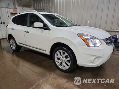 Czwarte zdjęcie samochodu z boku: 2013 NISSAN ROGUE S VIN:JN8AS5MV3DW126717 - miniatura