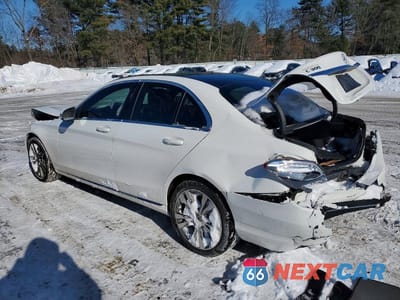 Drugie zdjęcie samochodu z przodu: 2018 MERCEDES-BENZ C 300 4MATIC VIN:WDDWF4KB1JR370875 - miniatura