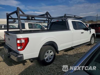 Trzecie zdjęcie samochodu z tyłu: 2023 FORD F150 SUPER CAB VIN:1FTEX1CP6PKG21287 - miniatura