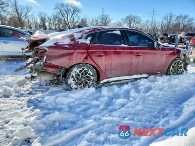 Trzecie zdjęcie samochodu z tyłu: 2023 HYUNDAI SONATA N LINE VIN:KMHL14JC9PA271777 - miniatura