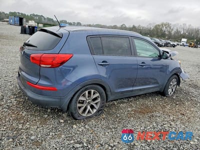 Trzecie zdjęcie samochodu z tyłu: 2016 KIA SPORTAGE LX VIN:KNDPB3AC0G7866334 - miniatura